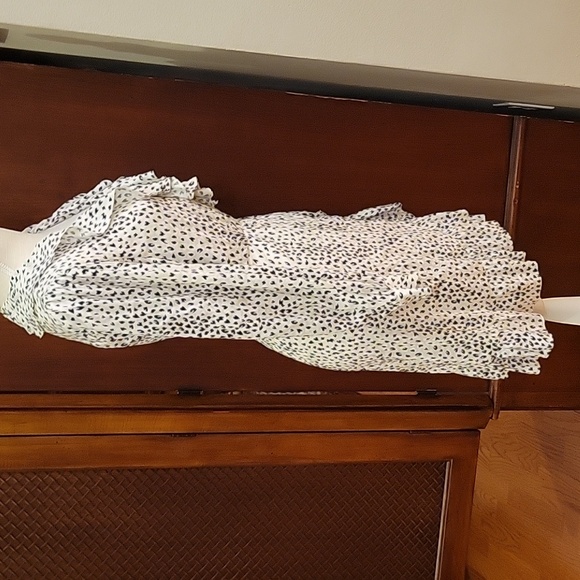 MAJE | Rosana Ruffled Animal Print Mini Wrap Dress in size 1 or Small - Picture 8 of 15